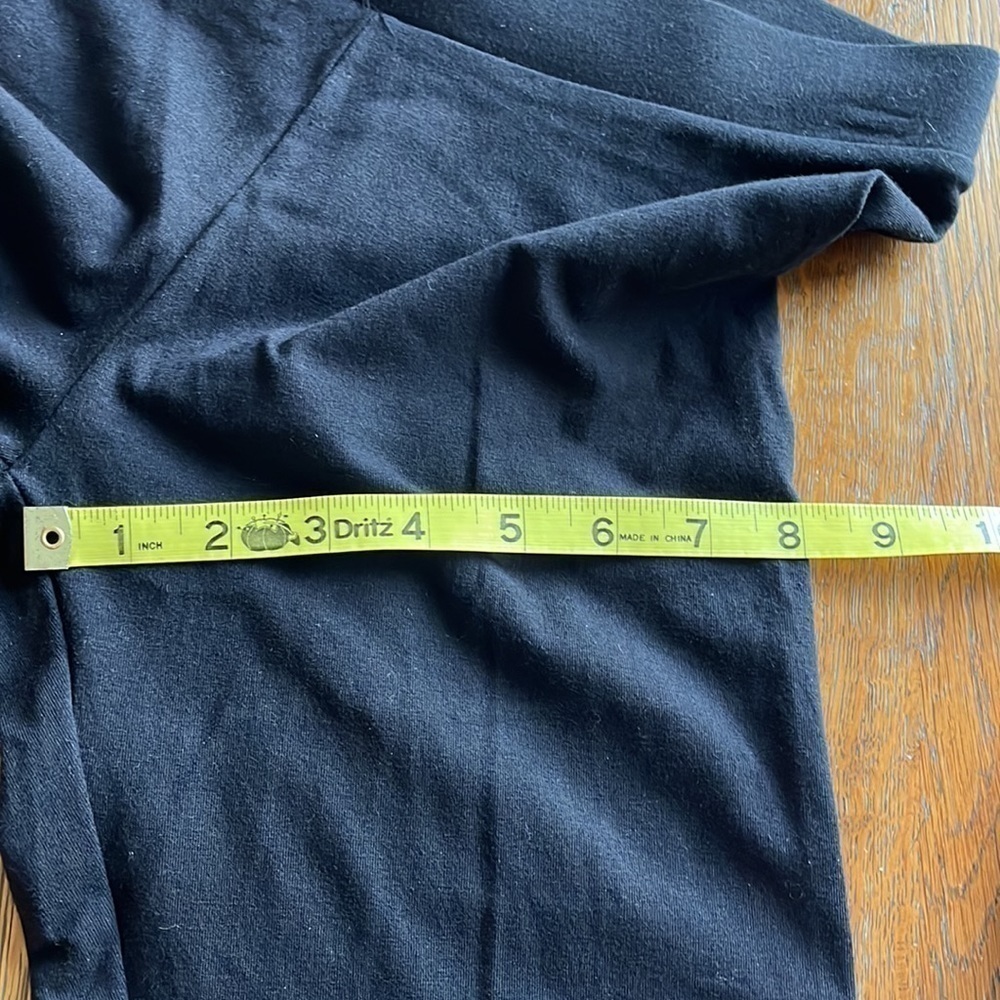 NWT LC Lauren Conrad mid rise leggings black size small skinny super slim - Picture 12 of 13